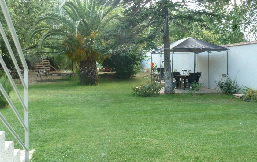Location de vacances - Appartement à Montescot - le coin barbecue
