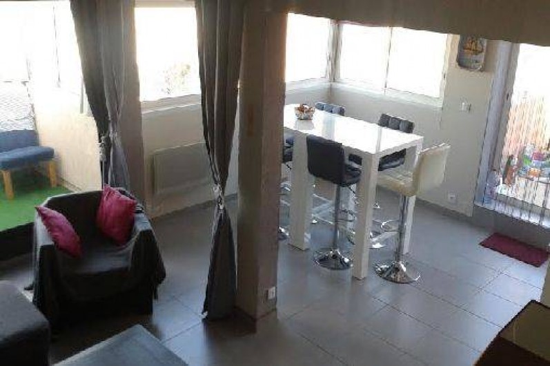 Location de vacances - Appartement à Agde - salon et salle à manger