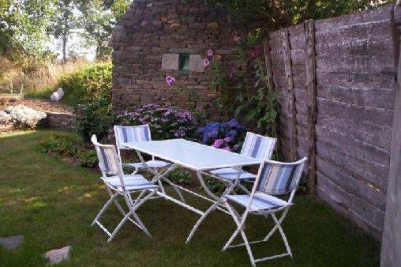 Location de vacances - Gîte à Tréogat - jardin