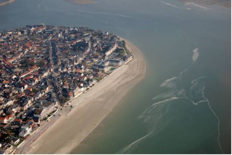 Location de vacances - Bungalow - Mobilhome à Le Crotoy - Vue aérienne du Crotoy