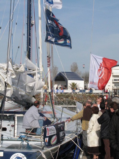 Location de vacances - Gîte à Les Clouzeaux - Activités nautiques - Départ et arrivée du Vendée Globe à la voile