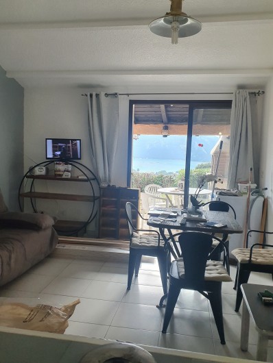 Location de vacances - Villa à Porto-Vecchio - Salon, TV, canapés convertibles