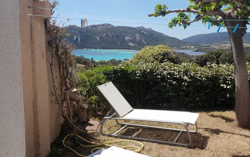 Location de vacances - Villa à Porto-Vecchio - Jardinet coté chambre