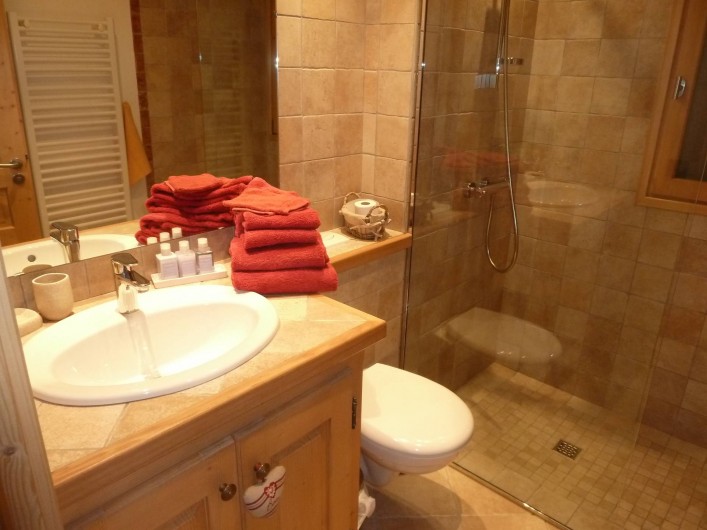 Location de vacances - Chalet à Megève - une salle d 'eau