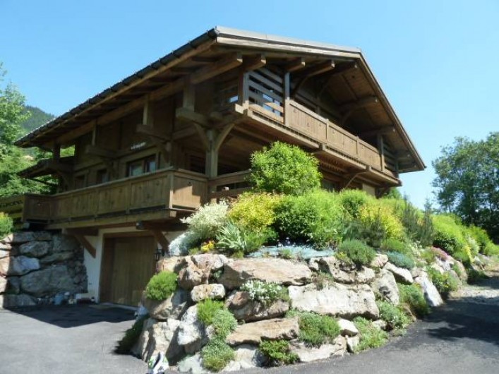 Location de vacances - Chalet à Megève - le Solaret en été