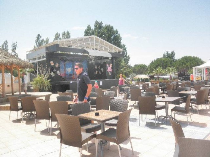 Location de vacances - Camping à Vias - Estrade, pour spectacles,fabuleux,tous les soir.