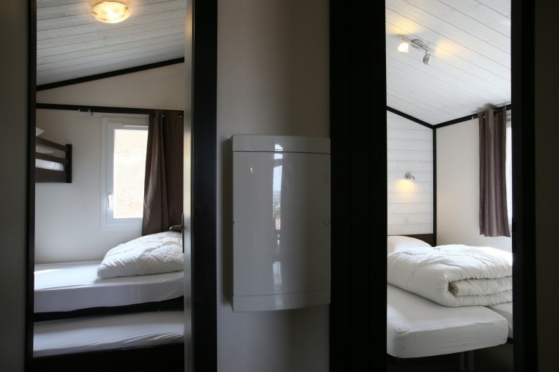 Location de vacances - Bungalow - Mobilhome à Millau - Chalet du Causse (chambres, max 5 personnes)