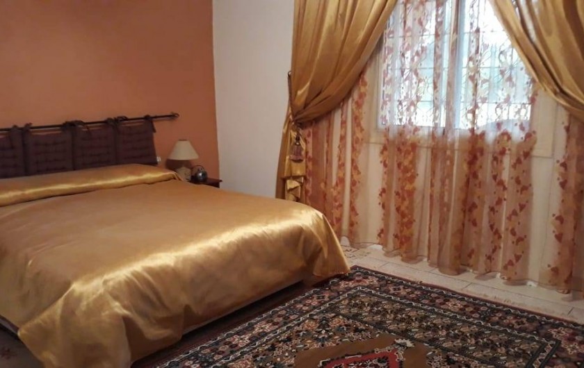 Location de vacances - Villa à Marrakech - Chambre 1 Lit "King size"