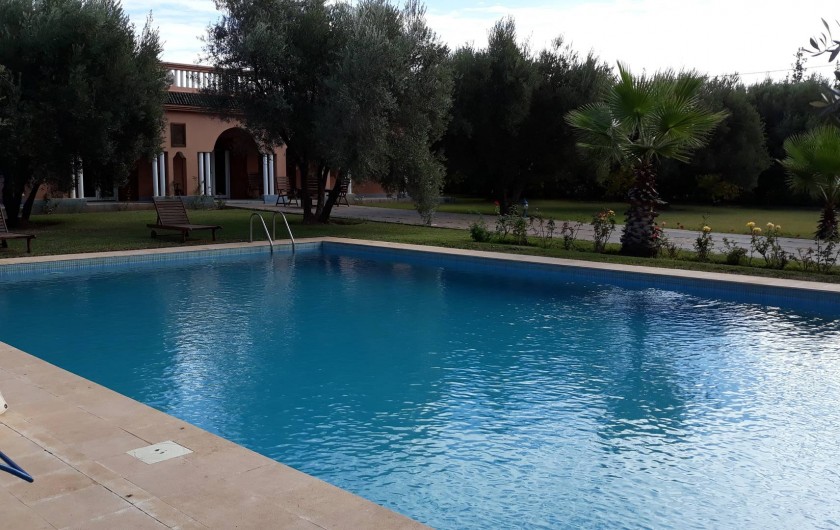 Location de vacances - Villa à Marrakech - Piscine  10mX12m