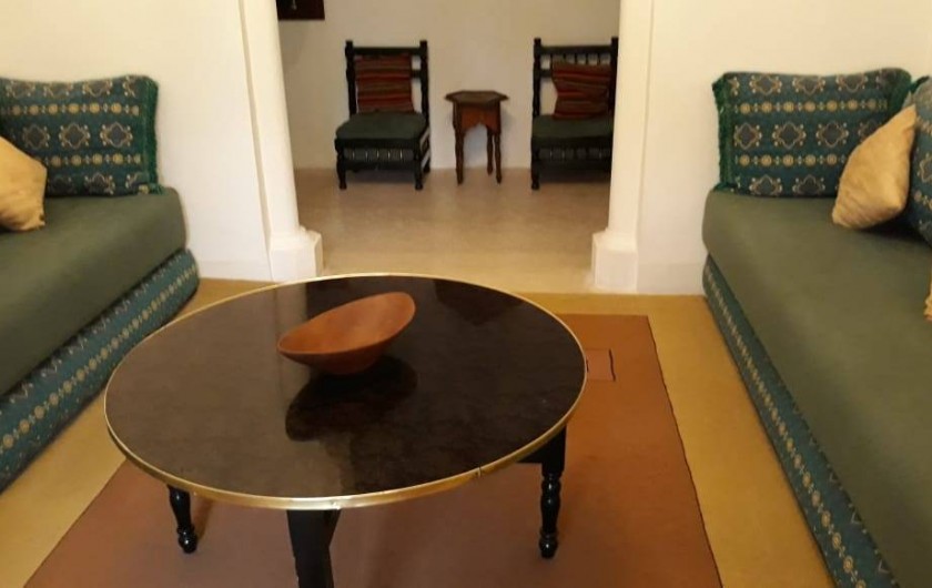 Location de vacances - Villa à Marrakech - Salon marocain