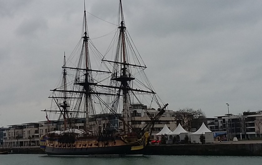 Location de vacances - Villa à Manhattan - Bateau l'Hermione à la Rochelle