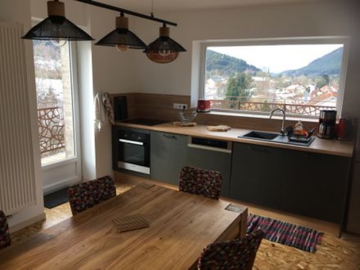 Location de vacances - Gîte à Raon-lès-Leau - Séjour cuisine