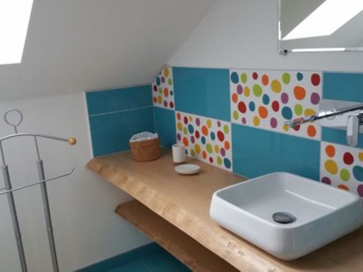 Location de vacances - Gîte à Raon-lès-Leau - Salle d'eau Chambre 3