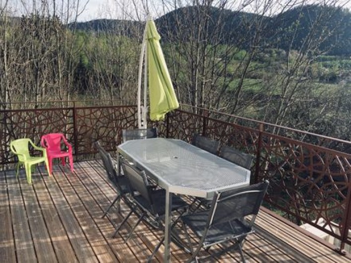 Location de vacances - Gîte à Raon-lès-Leau - Terrasse