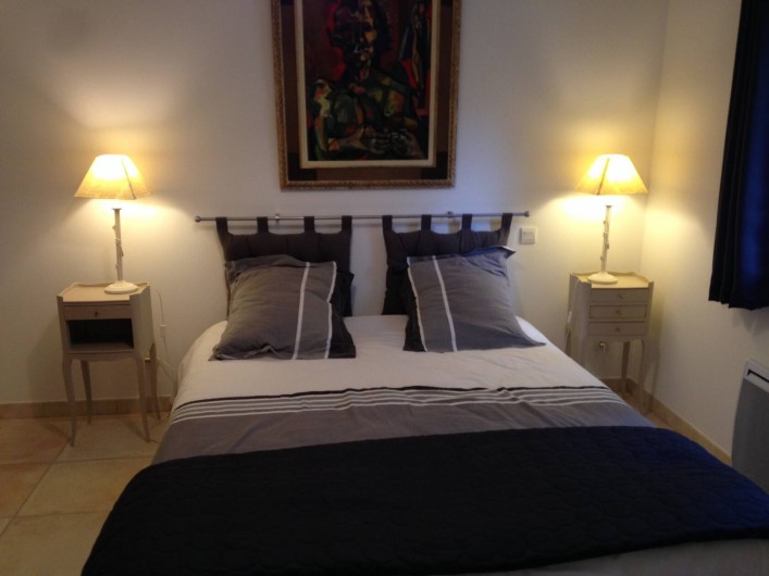 Location de vacances - Villa à Argilliers - chambre parentale