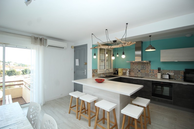 Location de vacances - Villa à Port-Vendres - Cuisine dinatoire