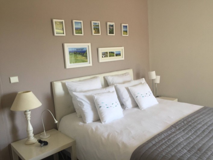 Location de vacances - Appartement à Saint-Cyr-sur-Mer - Chambre principale