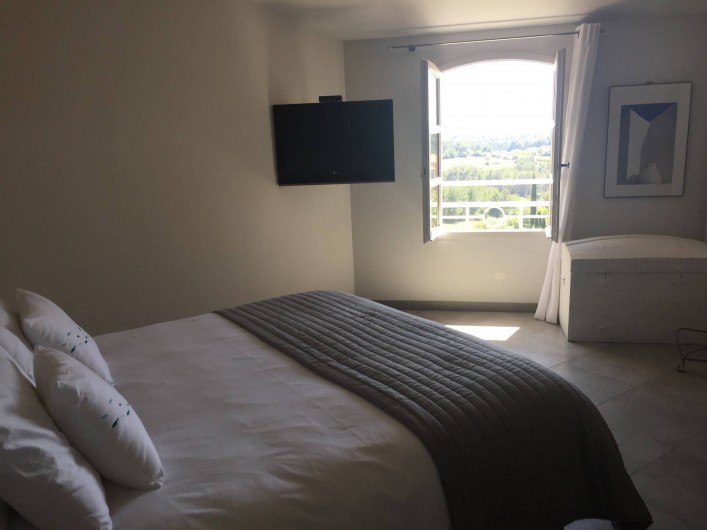 Location de vacances - Appartement à Saint-Cyr-sur-Mer - Chambre principale