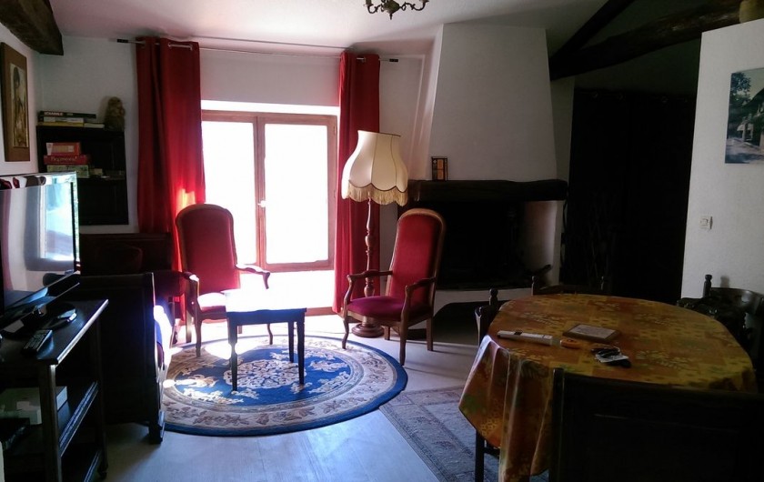Location de vacances - Appartement à Sengouagnet - Séjour Salle à manger