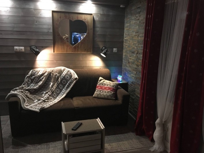 Location de vacances - Studio à Les Carroz d'Arâches - Salon