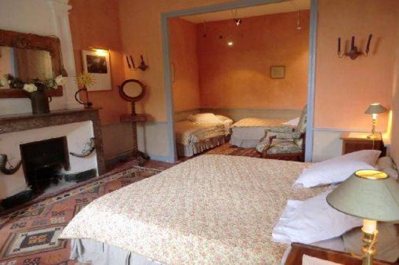 Location de vacances - Chambre d'hôtes à Saint-Lager-Bressac - Chambre Terra Cotta 2 à 4p