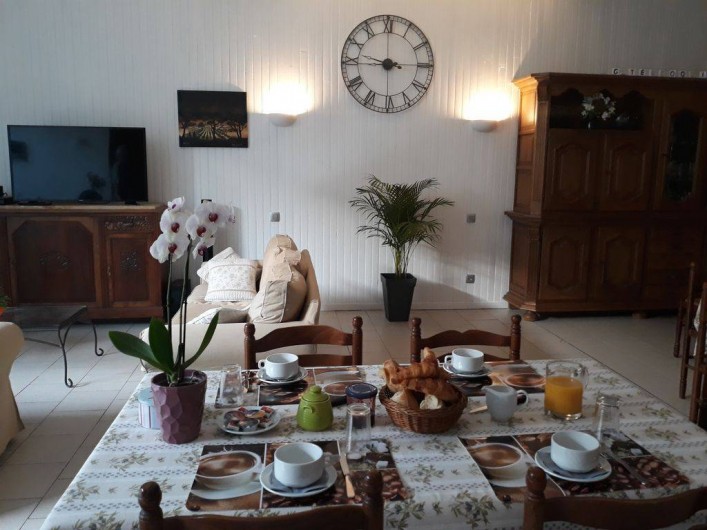 Location de vacances - Appartement à Autignac - Salle de petits déjeuners