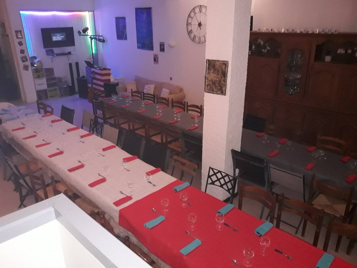 Location de vacances - Appartement à Autignac - Salle de réception pour 50 personnes