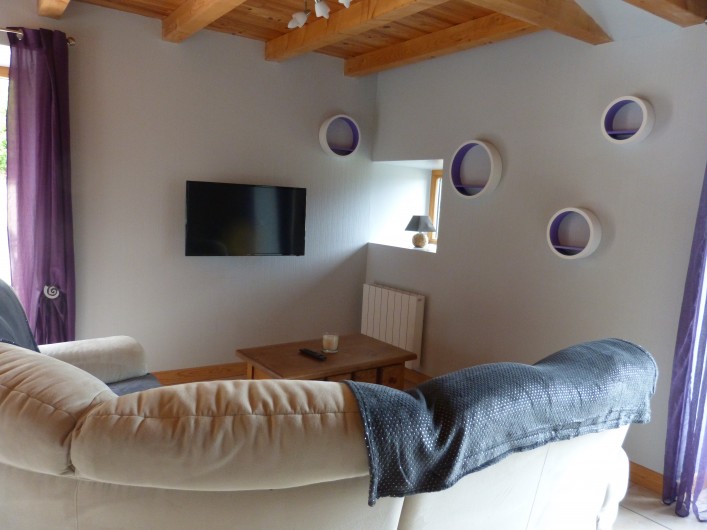 Location de vacances - Gîte à Saint-Chély-d'Apcher - Salon