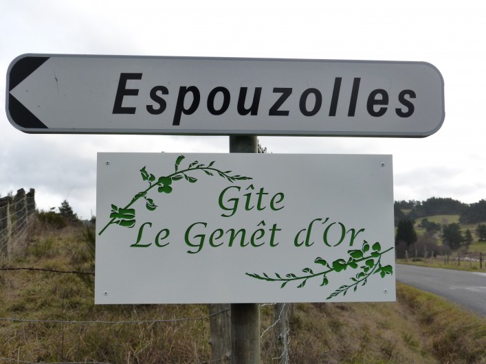 Location de vacances - Gîte à Saint-Chély-d'Apcher - Panneau