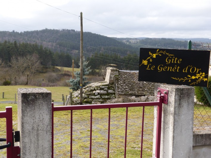 Location de vacances - Gîte à Saint-Chély-d'Apcher - Panneau