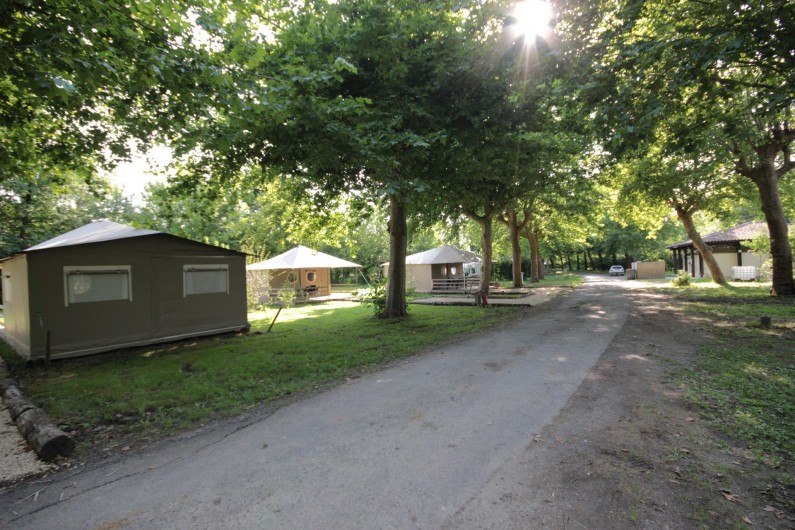 Location de vacances - Bungalow - Mobilhome à La Garette - Bungalow toilé 40m2 4 personnes