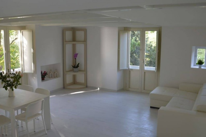 Location de vacances - Appartement à Naples - Salon avec canapé-lit double