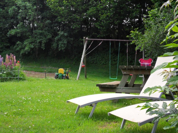 Location de vacances - Gîte à Saint-Pierre-de-Nogaret - Le Jardin