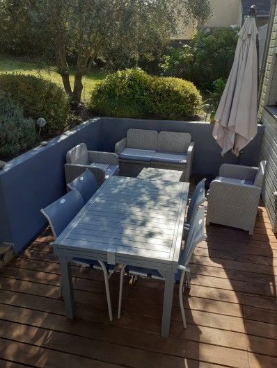 Location de vacances - Maison - Villa à Saint-Nazaire - Terrasse jardin