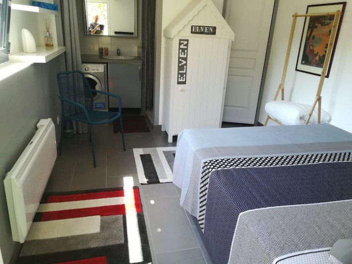 Location de vacances - Maison - Villa à Saint-Nazaire - Chambre 2 dans la dépendance