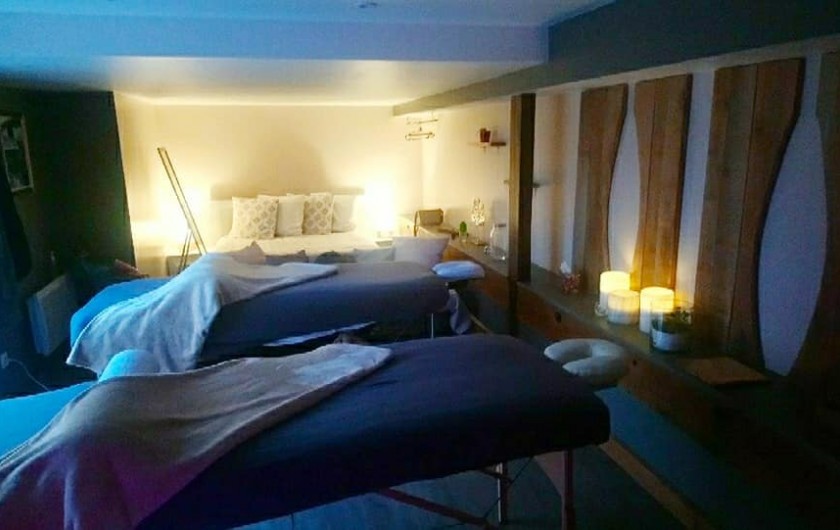 Location de vacances - Gîte à Birac - L’ÉTABLE en mode massage privé en duo