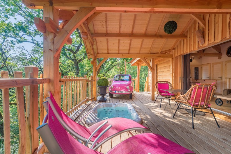 Location de vacances - Cabane dans les arbres à Clairac