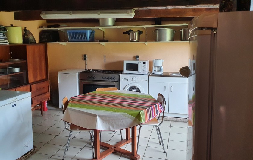 Location de vacances - Gîte à Saint-Gouéno - Arrière cuisine Back kitchen